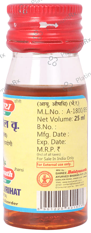 Baidyanath (Jhansi) Vishnu Tel Vrihat (Kesar Yukta)