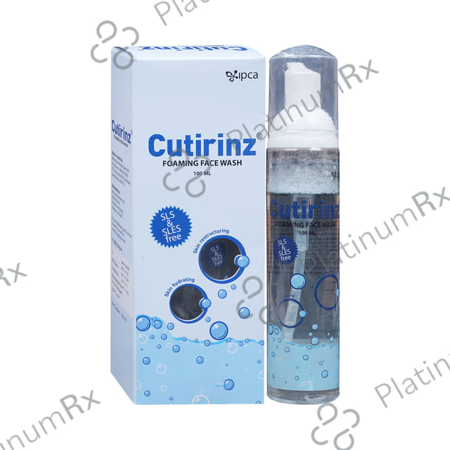 Cutirinz Foaming Face Wash SLS & SLES Free 100ml