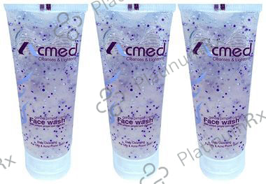 Acmed Gentle Pimple Care Face Wash (70gm Each) 3 Tube