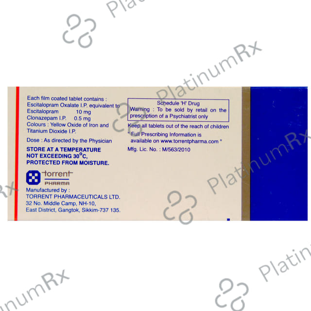 Feliz S Plus 10/0.5mg Tablet 10s