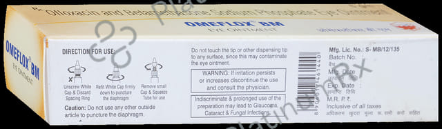Omeflox BM Eye Ointment