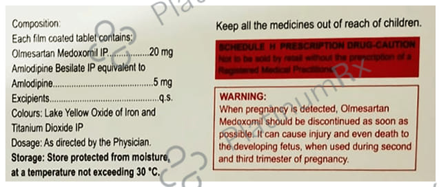 Olmin 20 A 5/20mg Tablet 15s