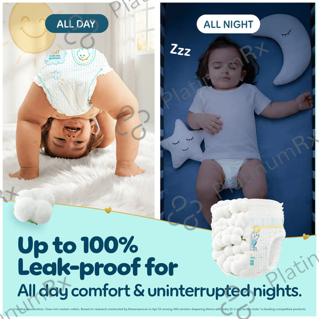 Pampers Premium Care Pants with Aloe Vera & Cotton-Like Softness - Size XXL