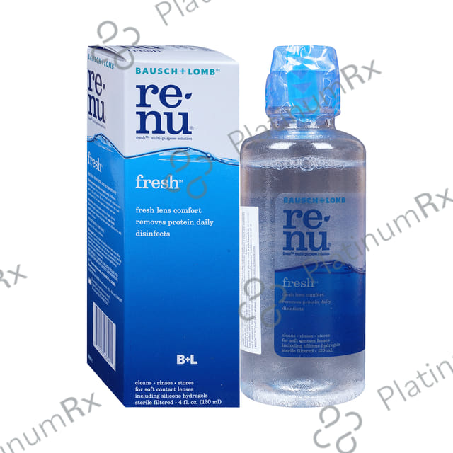 Renu Fresh Lens Cleansing Solution 120ml