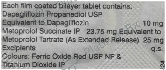 Dapaglyn MX 25mg Tablet 10s