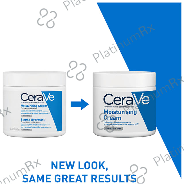 CeraVe Moisturising Cream for Dry to Very Dry Skin 454gm