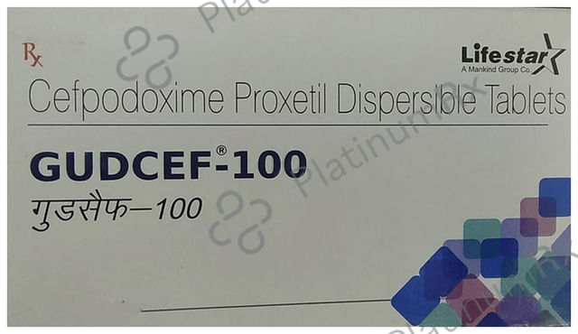 Gudcef DT 100mg Tablet 10s