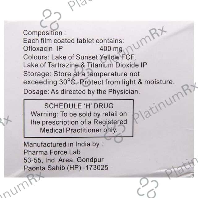 Zenflox 400mg Tablet 10s