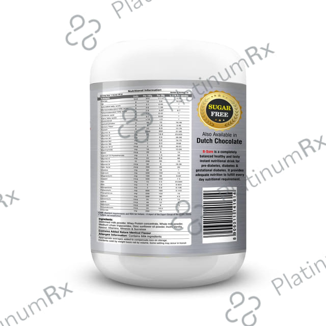 B Sure Chocolate Flavour Sugar Free Powder 400gm