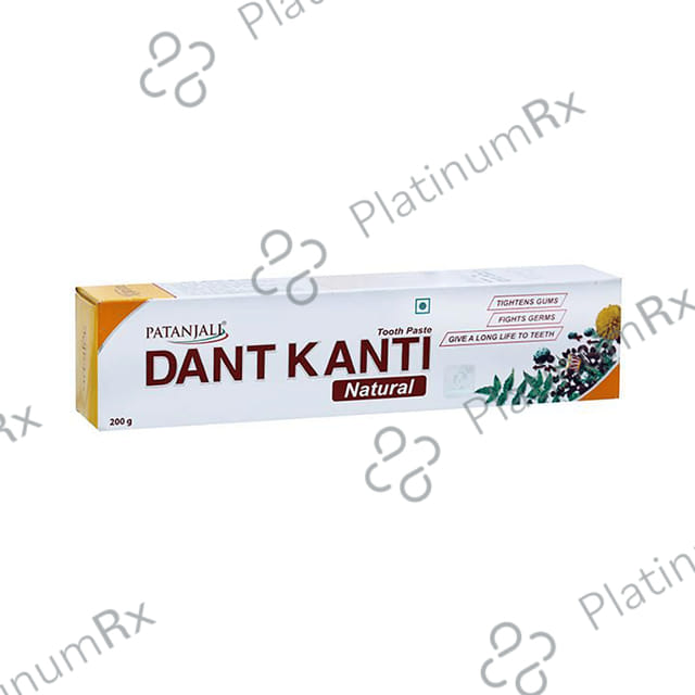 Patanjali Ayurveda Dant Kanti Natural Toothpaste 200gm