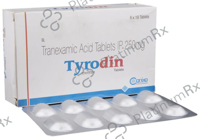 Tyrodin 250mg Tablet 10s