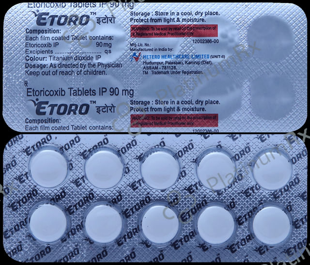 Etoro 90mg Tablet 10s