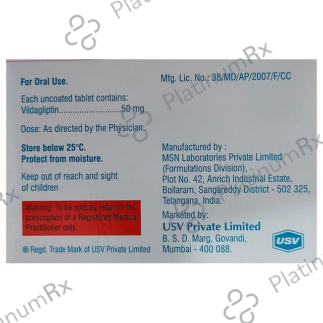 Jalra 50mg Tablet 15s