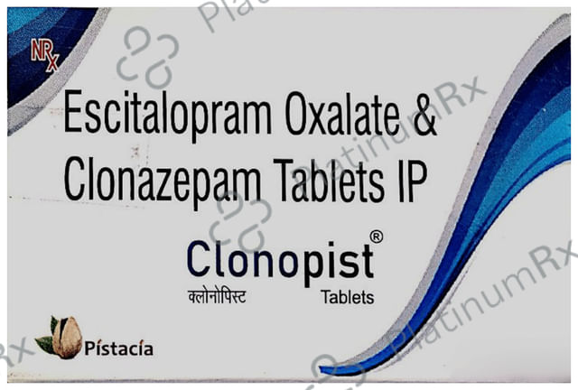 Clonopist 0.5/10mg Tablet