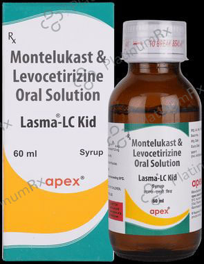 Lasma LC kid 2.5/4mg Syrup 60ml