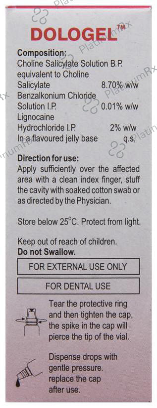 Dologel Dental Gel 15gm