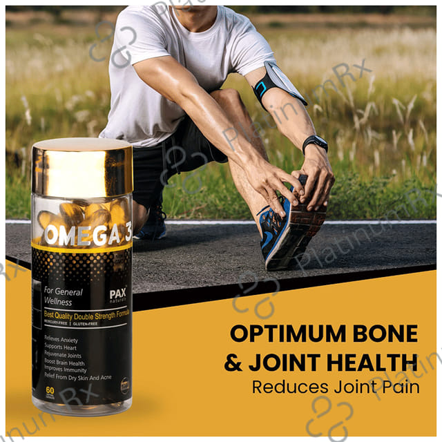 Pax Naturals Omega 3 Softgel Capsule 60s