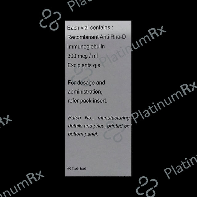 AntiD 300mcg/ml Injection 1s