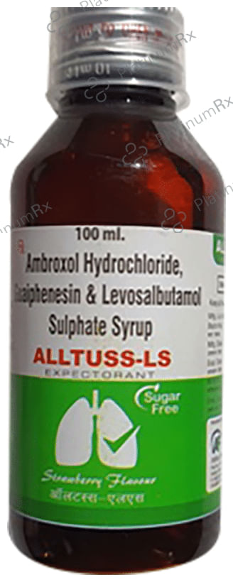 Alltuss-LS Syrup Strawberry Sugar Free