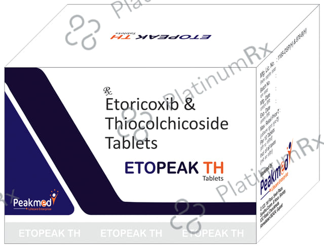 Etopeak TH 60/4mg Tablet 10s