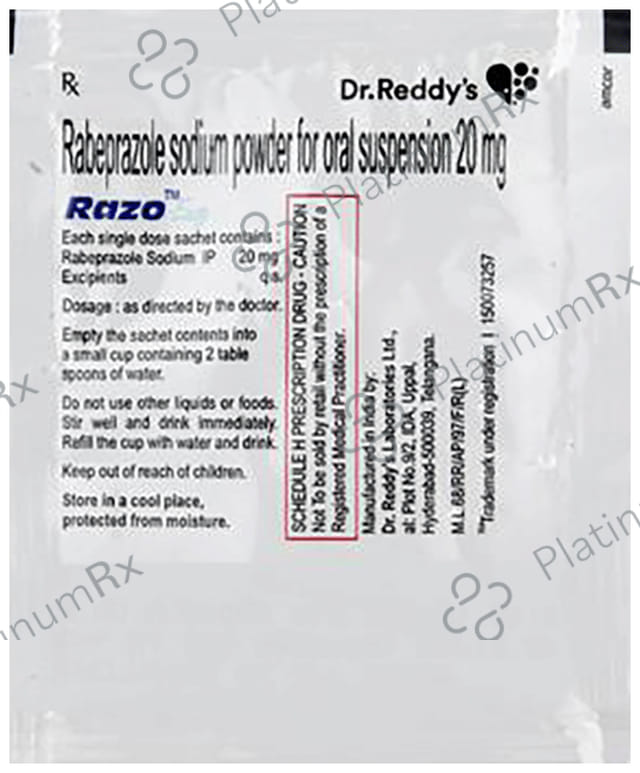 Razo Easy 20mg Sachet 3gm