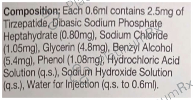 Mounjaro 2.5mg kwikPen 0.6ml