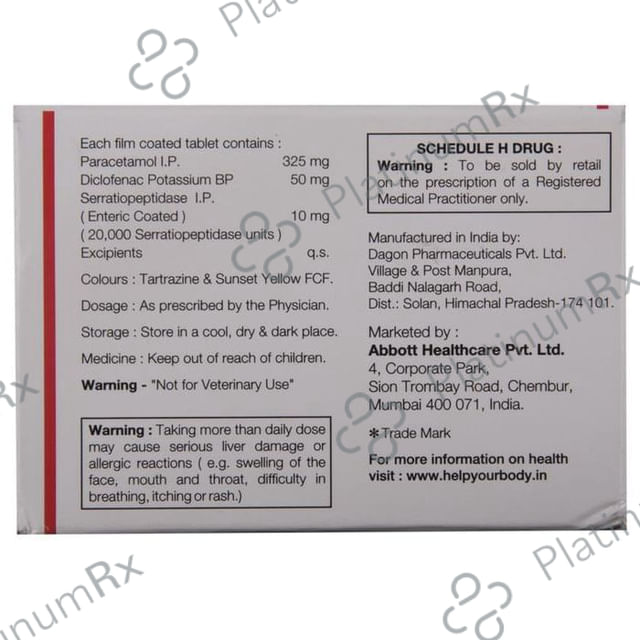 Esgipyrin SP Tablet 10s