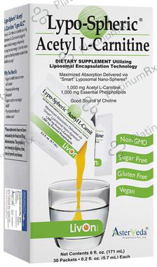 Livon Lypo-Spheric Acetyl L-Carnitine Sachet (5.7ml Each)