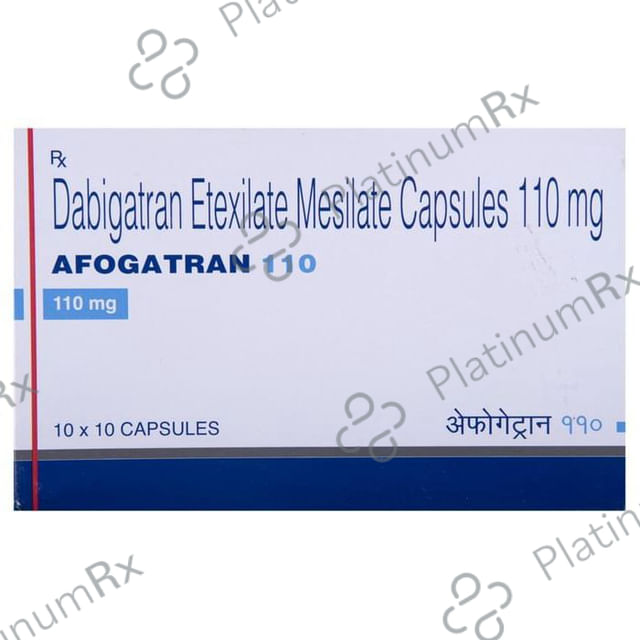 Afogatran 110mg Capsule 10s