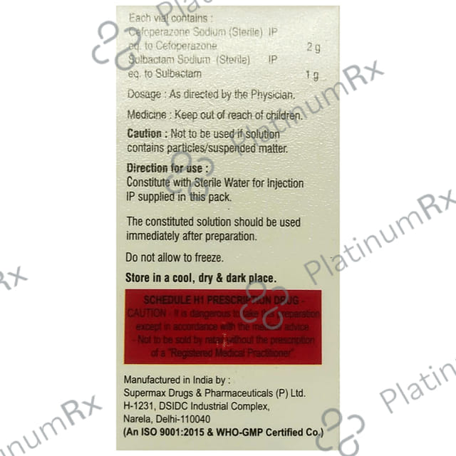 Cefofen 3 GM Injection