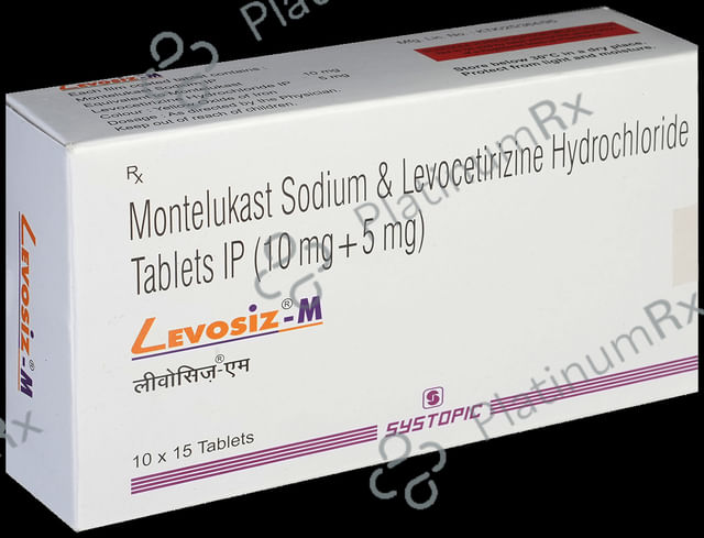 Levosiz M 5/10mg Tablet 15s