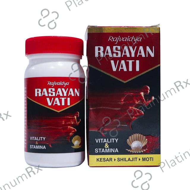 Rajvaidya Rasayan Vati - For Vitality & Stamina 60 tablets