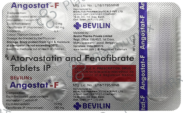 Angostat 10/160mg F Tablet 15s