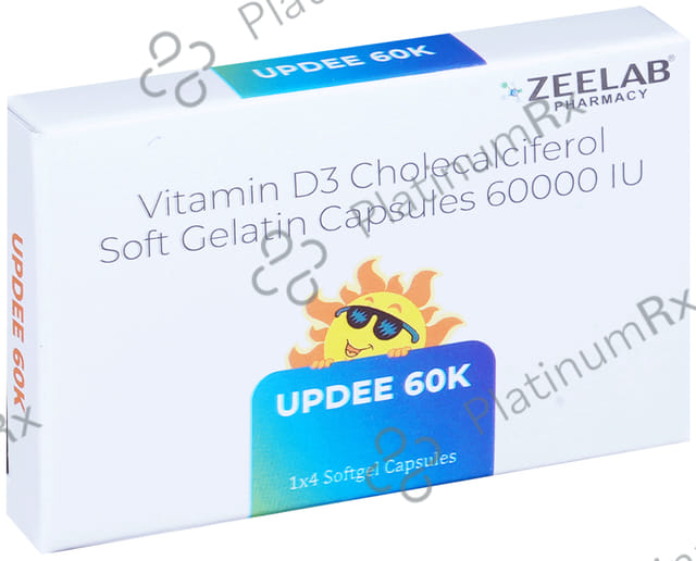 Updee 60K Soft Gelatin Capsule