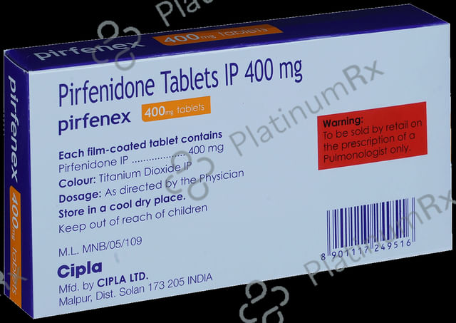 Pirfenex 400mg Tablet 15s