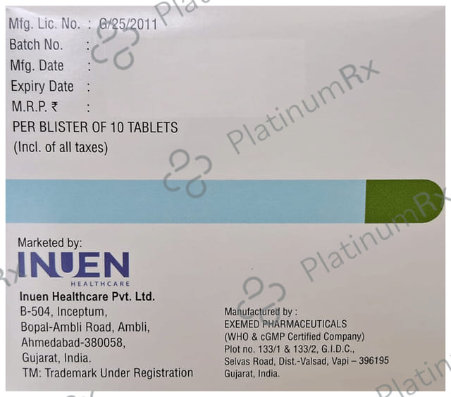 Empayug LM 25/5/1000mg Tablet ER 10s