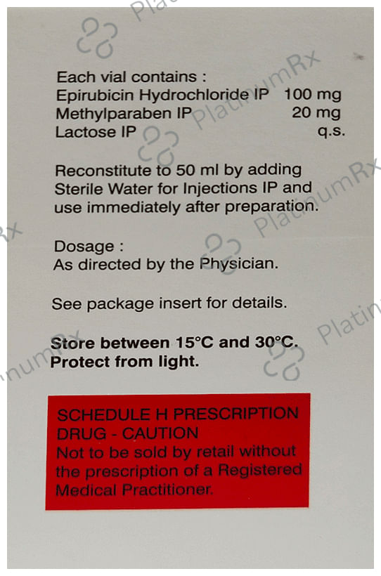 Alrubicin 100mg Injection