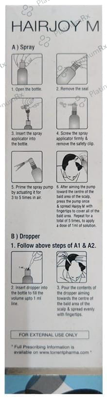 Hairjoy M 5% Topical Solution 60ml