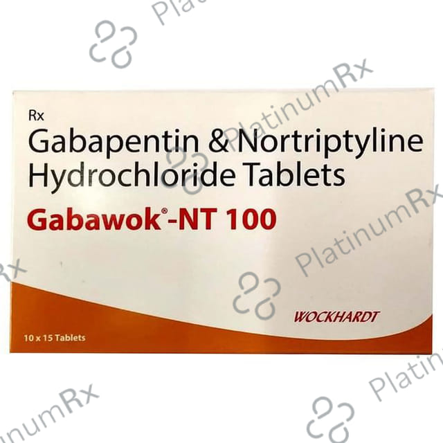 Gabawok NT 100mg Tablet 15s
