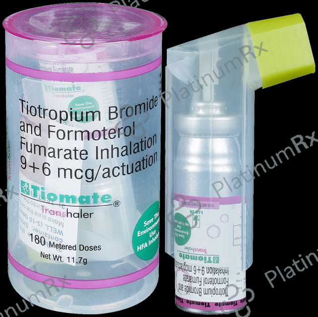 Tiomate 6/9mcg Transhaler 180MDI