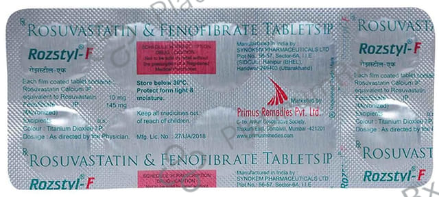Rozstyl F 145/10mg Tablet 10s