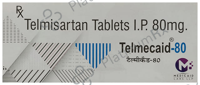 Telmecaid 80 Tablet
