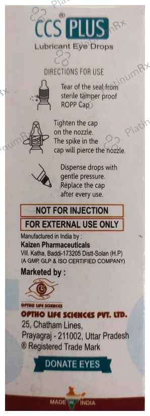 Ccs Plus Eye Drop