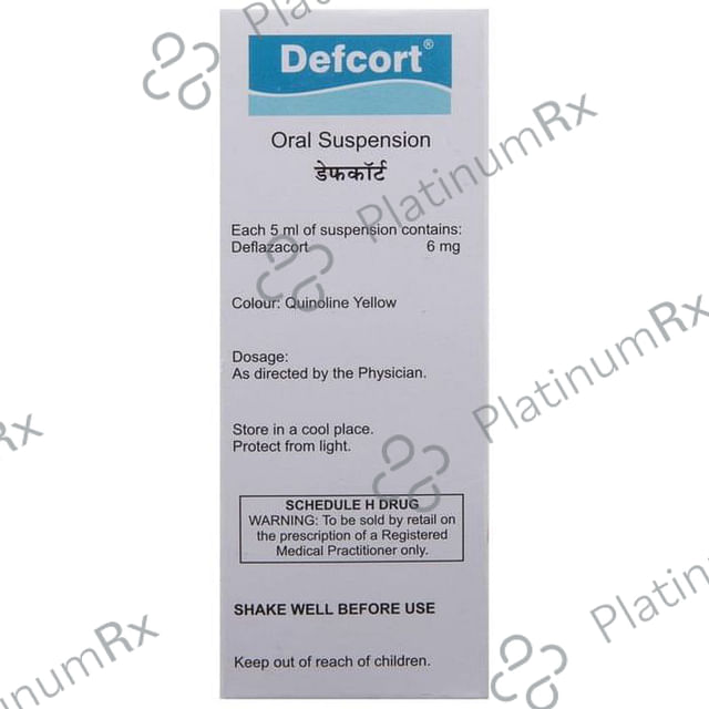 Defcort 6mg Oral Suspension 30ml