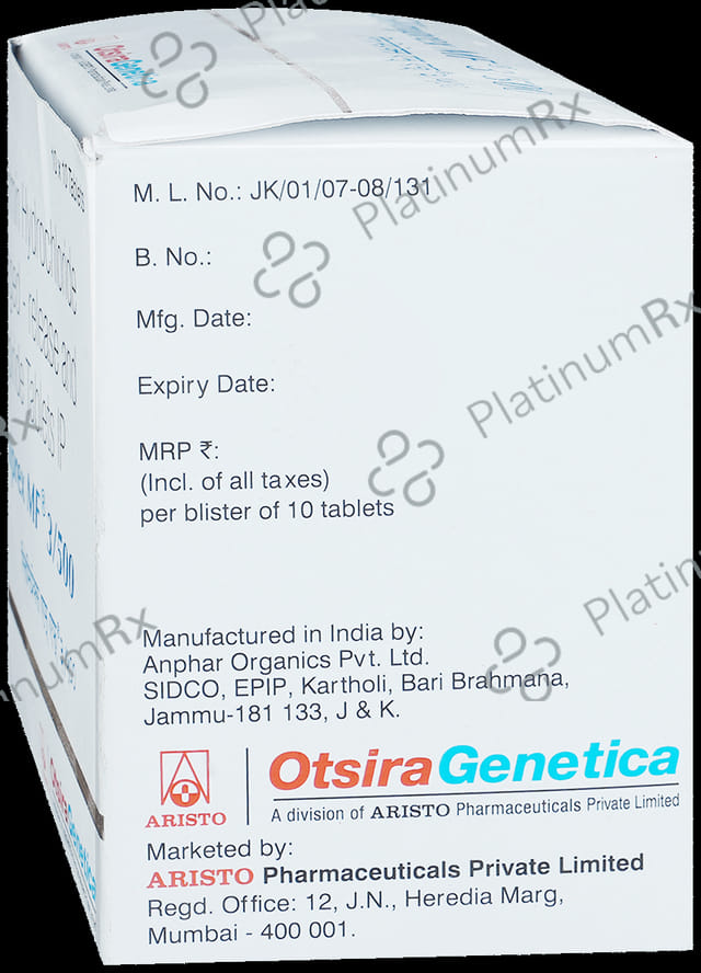Glimiprex MF 3mg/500mg Tablet PR 10s