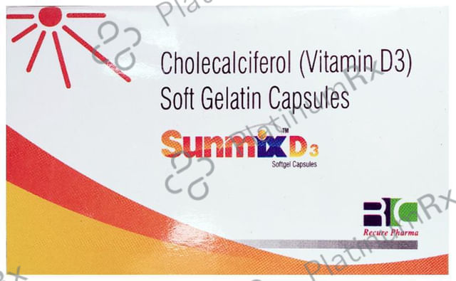 Sunmix D3 Softgel Capsule 4s