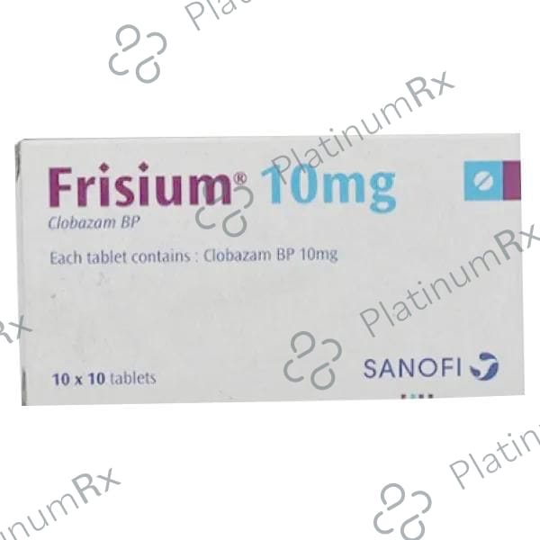 Frisium 10mg Tablet 15s