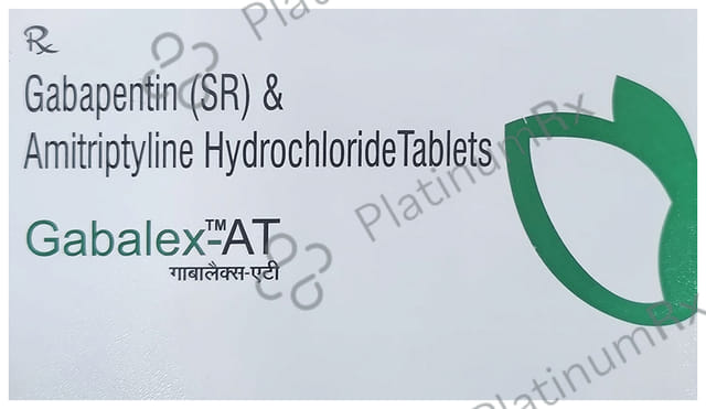 Gabalex AT 10/300mg Tablet SR 10s