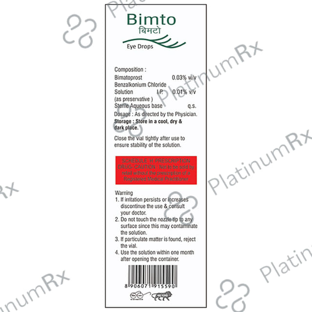 Bimto Eye Drop
