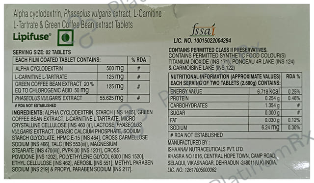 Lipifuse Tablet